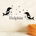 wholesale lovely dolphin wall sticker great wall sticker for bedroom QTS033